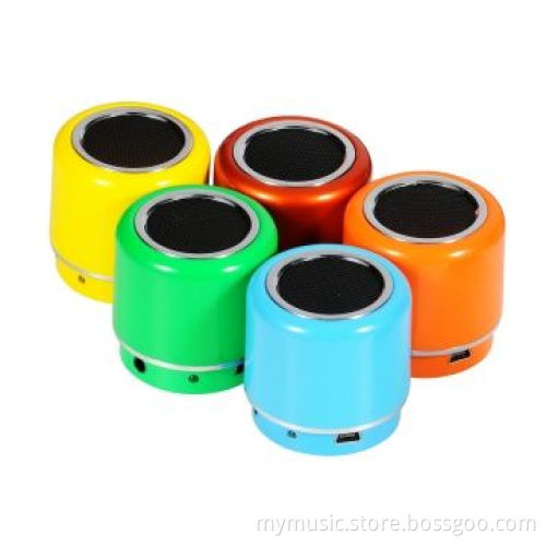 Pocket Wireless Bluetooth Speaker with More Color Design, 2W Output Power
